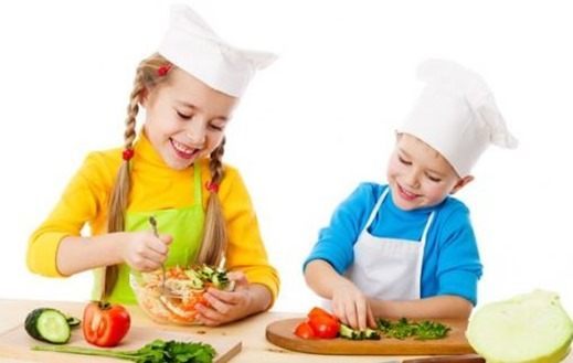 Juegos para cocinar con niños