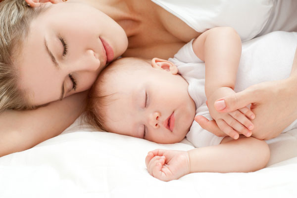 Dormir durante maternidad