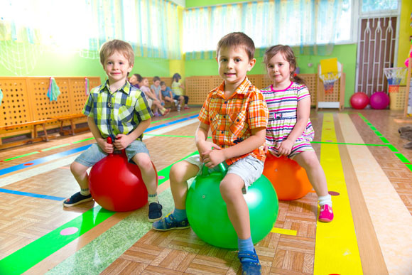 Ejercicios para niños: gimnasia en edad preescolar