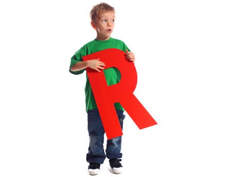 Ejercicios para niños con problemas para pronunciar la "R"