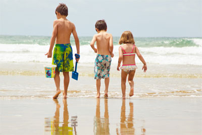 Las mejores playas para viajar con tus hijos