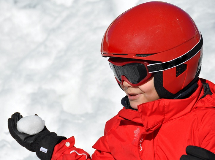 Complementos para niños: guantes de esquí