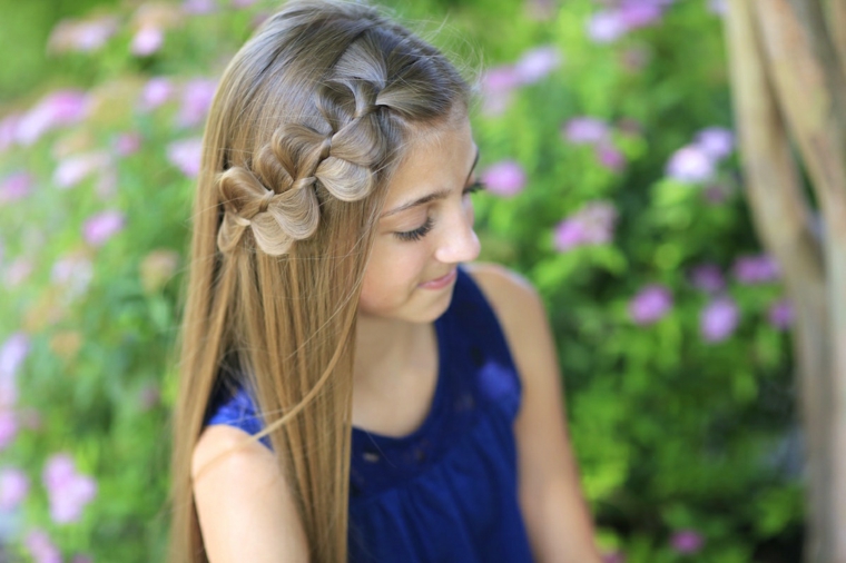 Peinados para niñas: fiestas y eventos