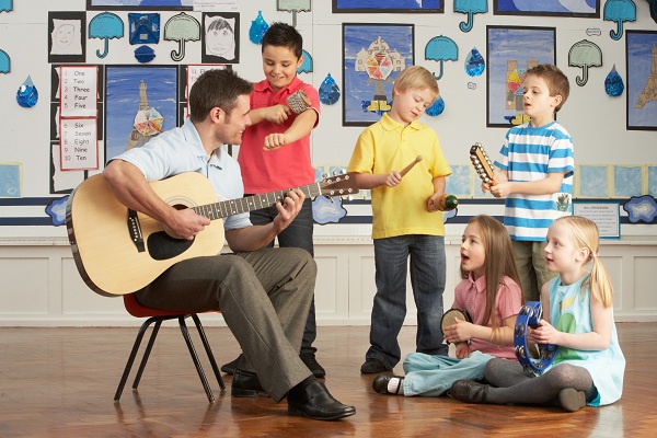 Actividades extraescolares para niños: música