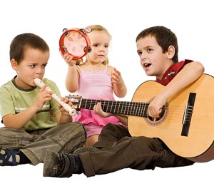 Música para niños: elegir instrumento