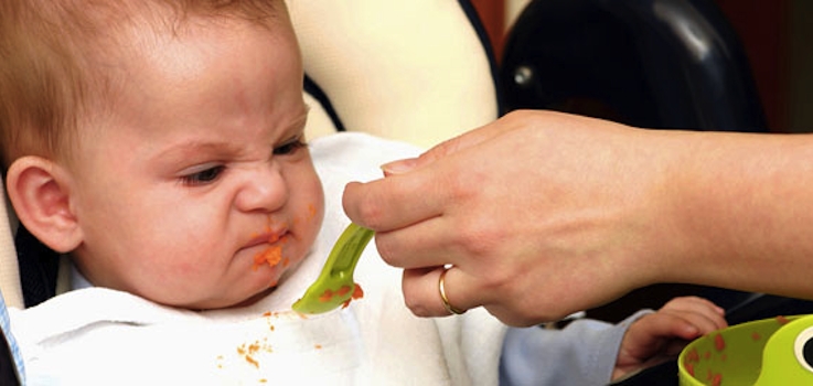 Problemas durante la alimentación infantil 