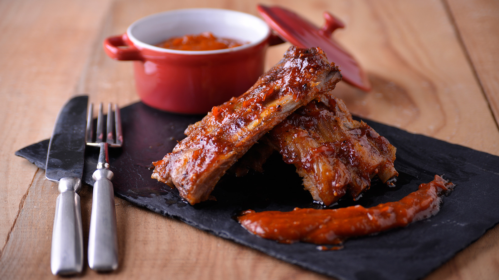 Receta para niños: costillas al horno al más estilo americano