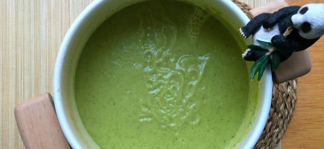 Receta para niños: crema de aguacate, calabacín y brócoli