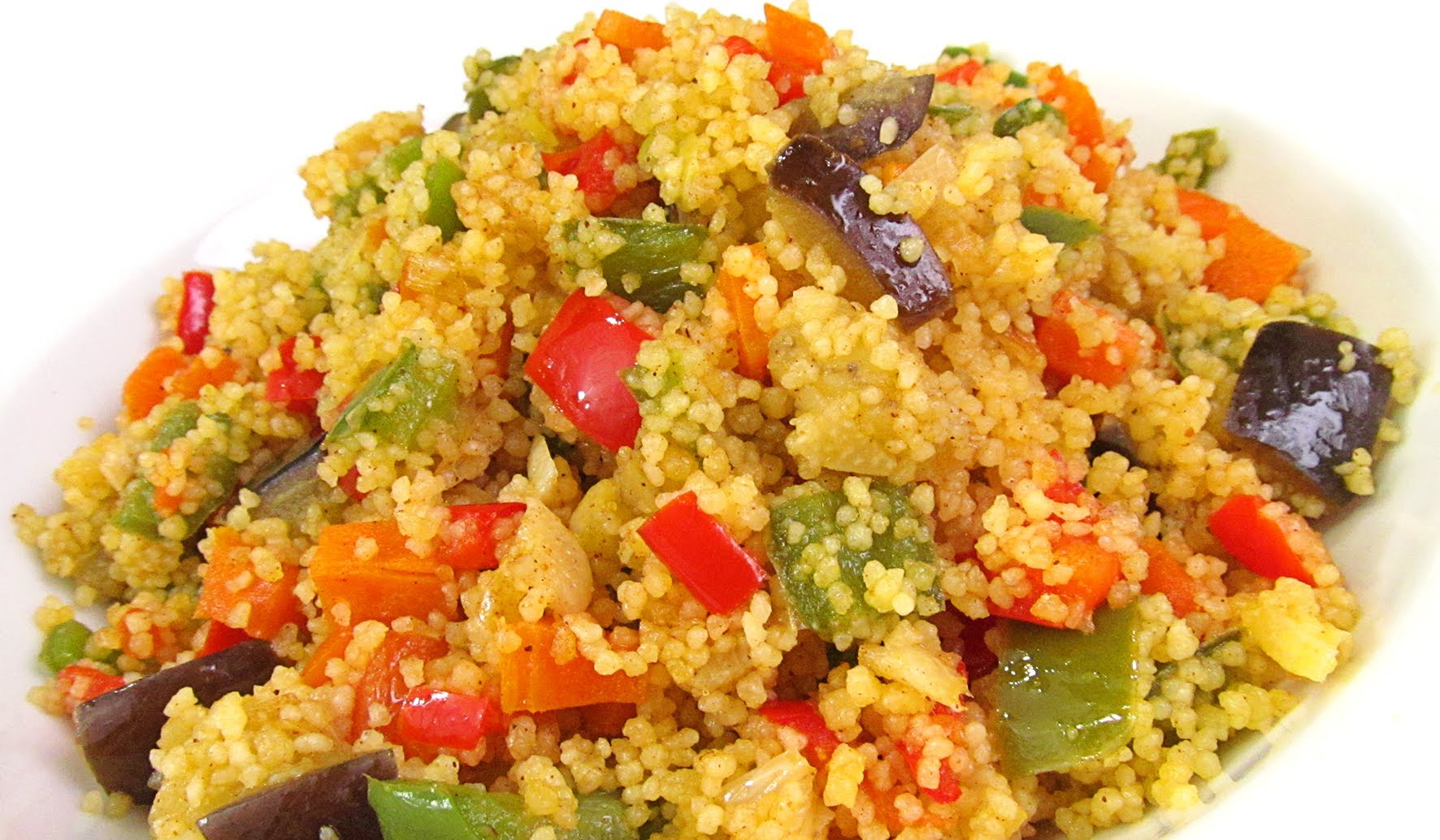 Receta para niños: cous cous de pollo y verduras