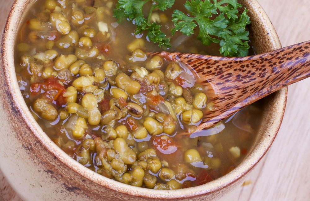 Receta para niños: sopa de soja verde