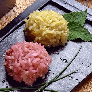 Receta para niños: bolitas de arroz de colores