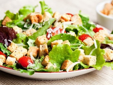 Receta para niños: ensalada césar