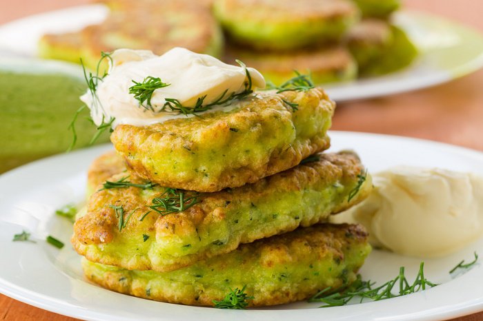 Receta para niños: tortitas de calabacín