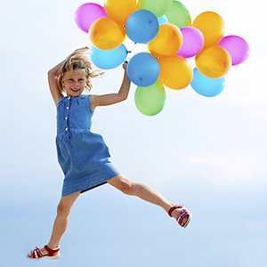 Juegos educativos para niños: juegos con globos