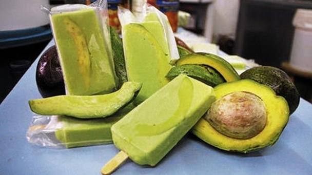 Receta para niños: helados de aguacate