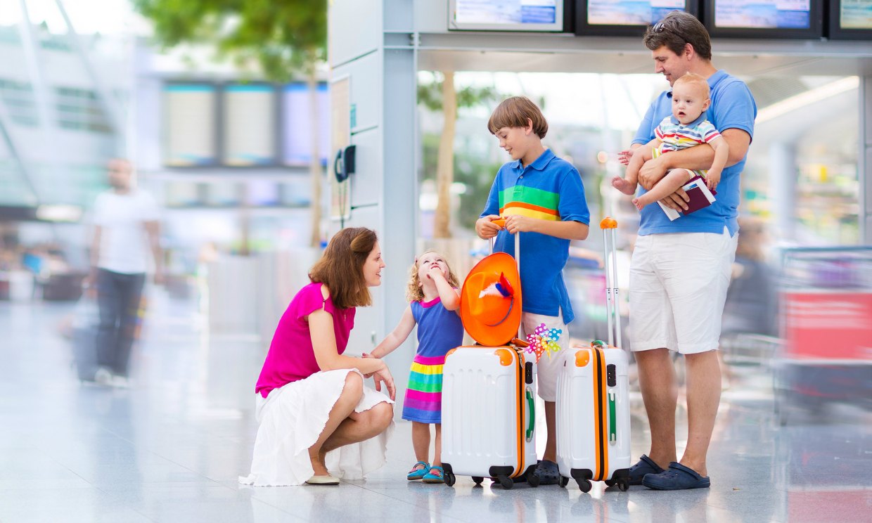 Seis recomendaciones para viajar con tus hijos