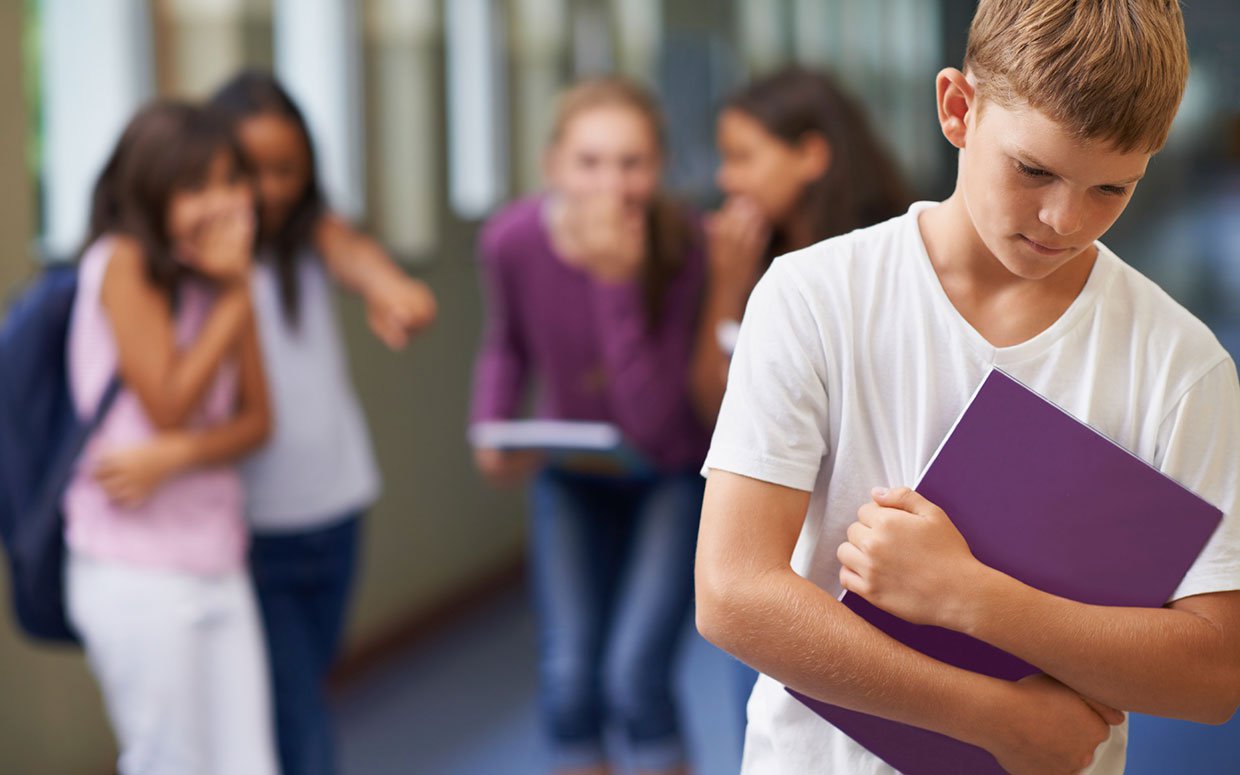 El cuidado de niños que sufren bullying