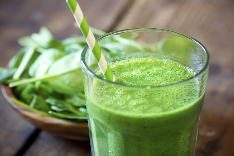 Recetas para eliminar los excesos de Navidad: green smoothie