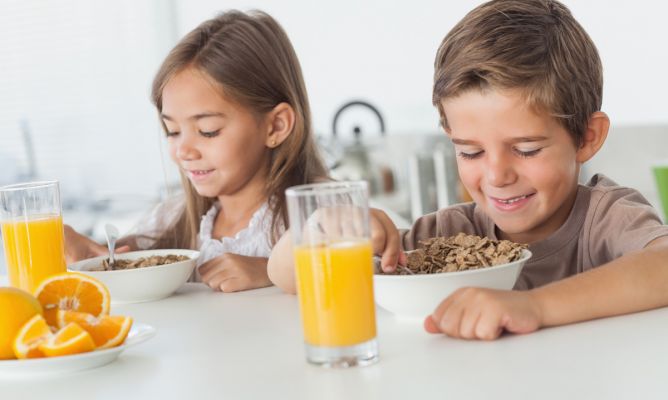 Desayuno infantil