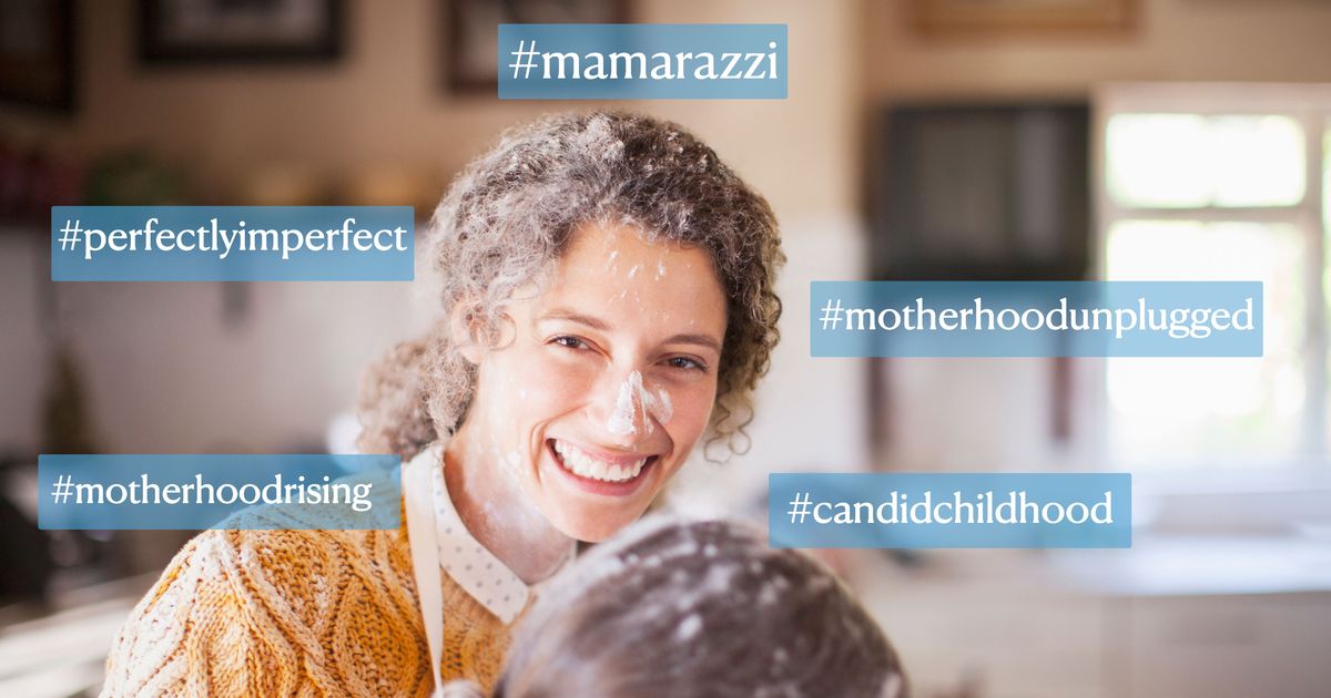 La maternidad en línea en la era 'perfectamente imperfecta'.