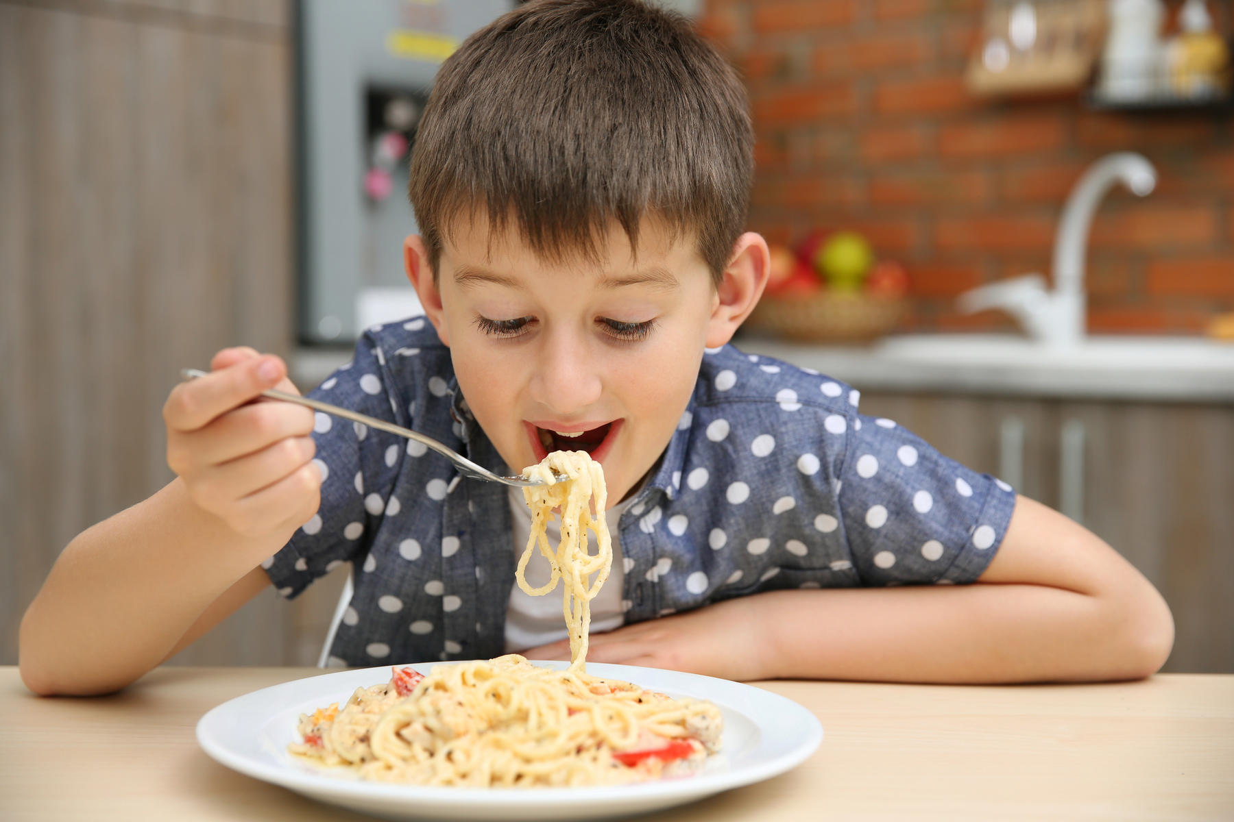 Por qué no pasa nada si tu hijo come pasta a todas horas