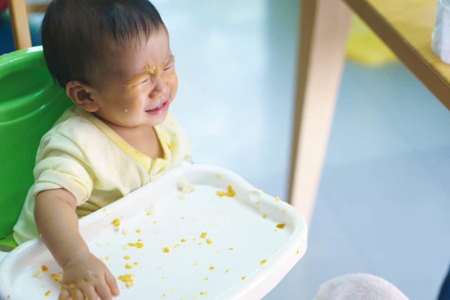 Un reinicio de la alimentación sólida de seis meses