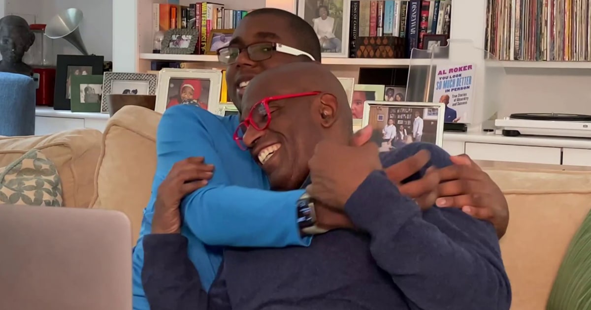 El amor de Al Roker por su hijo Nick brilla mientras se prepara para el nido vacío