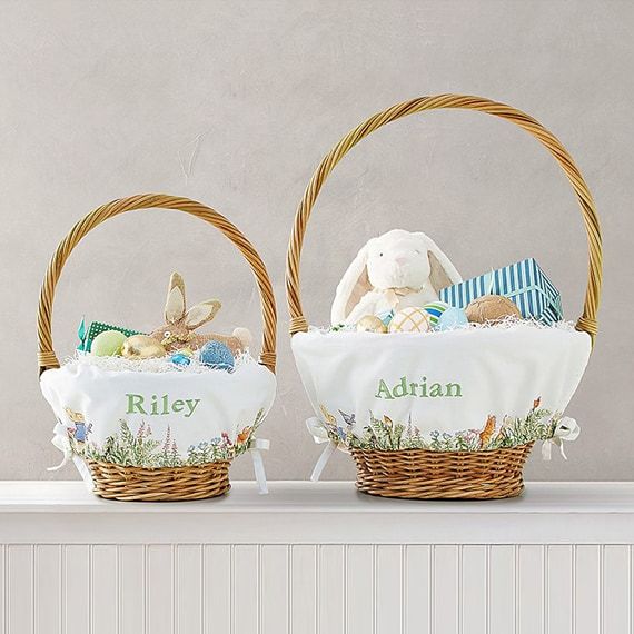 30 mejores ideas de cestas de Pascua para un bebé