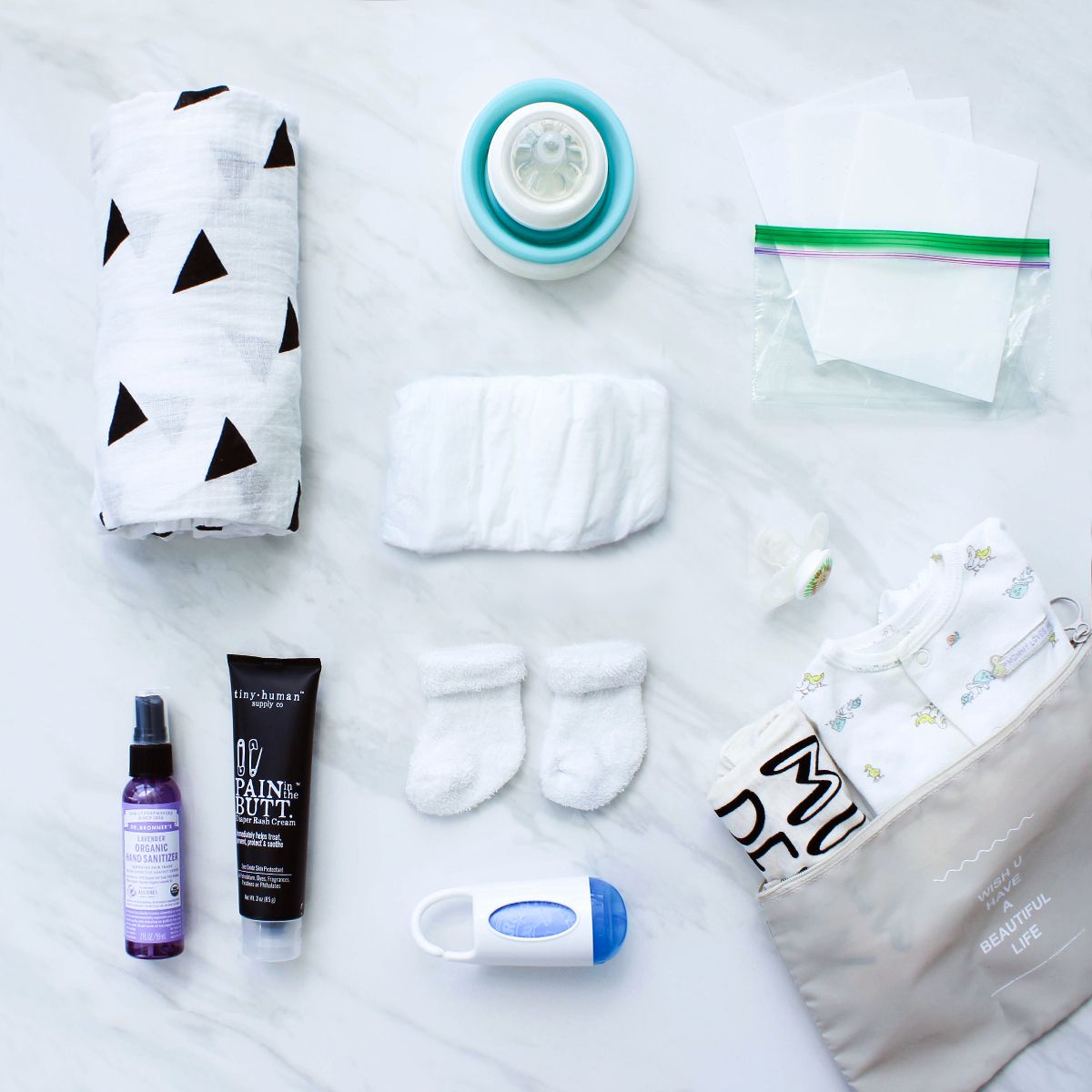 Cómo preparar un kit de bebé