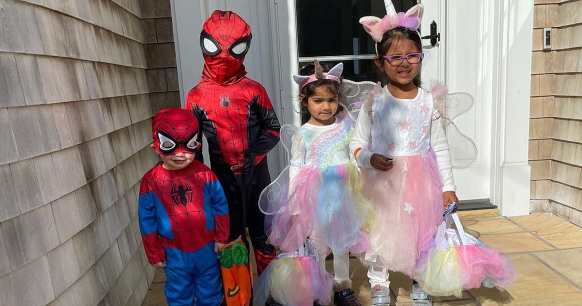 Las familias de Hoda y Dylan salen juntas a pedir dulces. Vea las adorables fotos