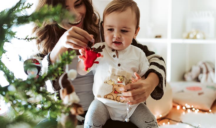 10 ideas para que la primera Navidad del bebé sea especial