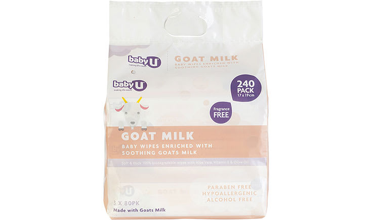 Goat Milk Baby Wipes