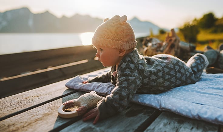 Consejos para dormir cuando se viaja con el bebé