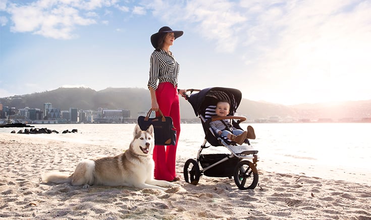 Mountain Buggy Pram Nautical