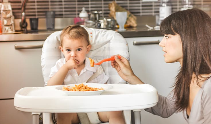 Alimentos para dar a los bebés enfermos y en recuperación