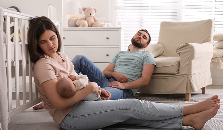 Consejos para hacer frente a los patrones de sueño de un bebé de 4 meses