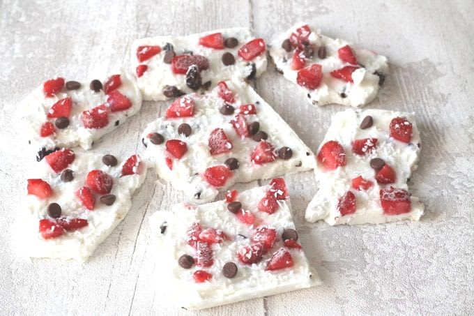 Frozen Yogurt Bark