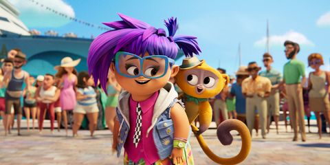 Vivo hitches a ride on Gabi's back in a scene from Vivo. The movie is a Good Housekeeping pick for best kids movies on Netflix vivo hitches a ride on gabi's back in a scene from vivo the movie is a good housekeeping pick for best kids movies on netflix