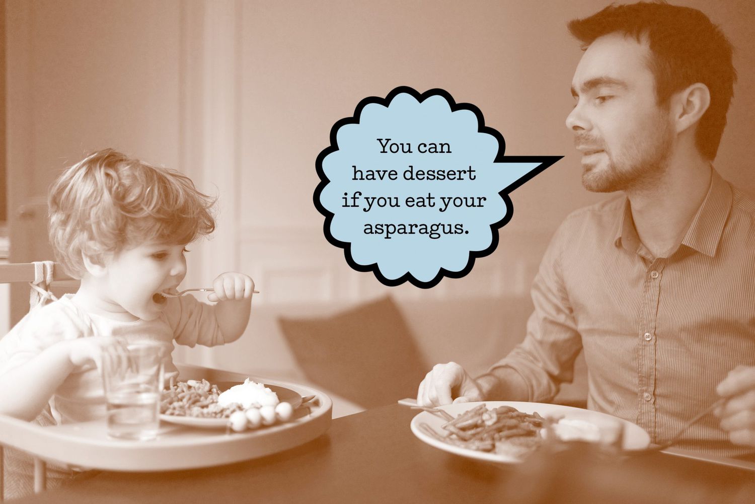 5 cosas que no debe decir a sus hijos en la cena