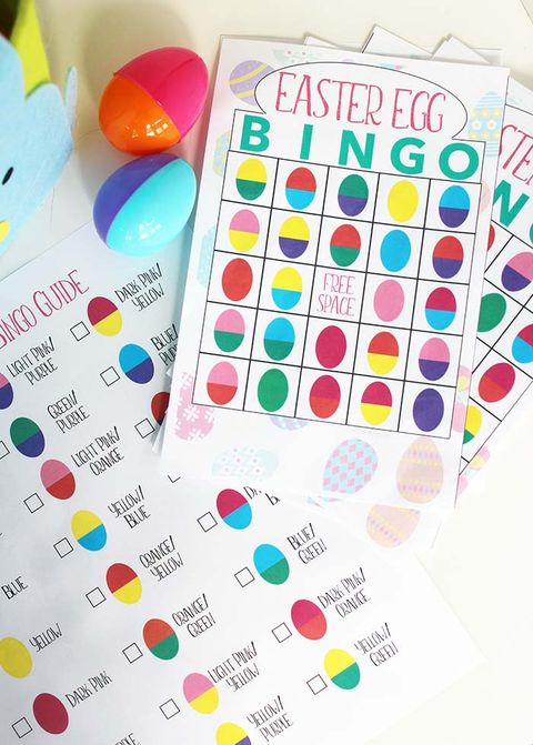 Easter Egg Bingo Easter Game easter egg bingo easter game