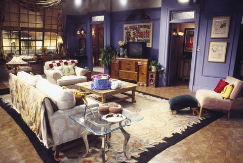 an apartment set used in the tv show friends
