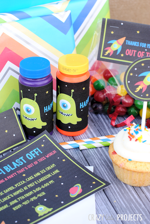 A first birthday party with an outer space first birthday party, including alien bubbles, a blast off invitation an out of this world goodie bag a first birthday party with an outer space first birthday party, including alien bubbles, a blast off invitation an out of this world goodie bag