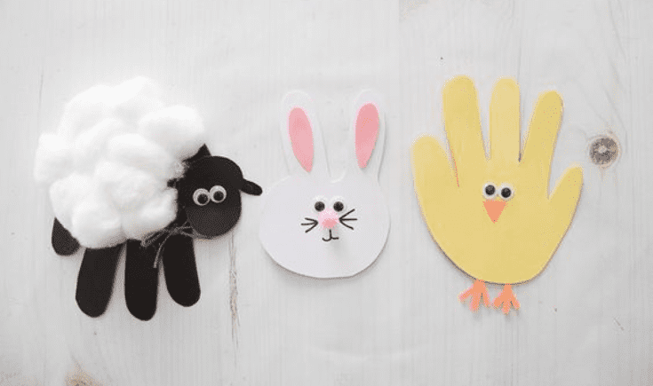 5 manualidades ecológicas de Pascua para niños pequeños