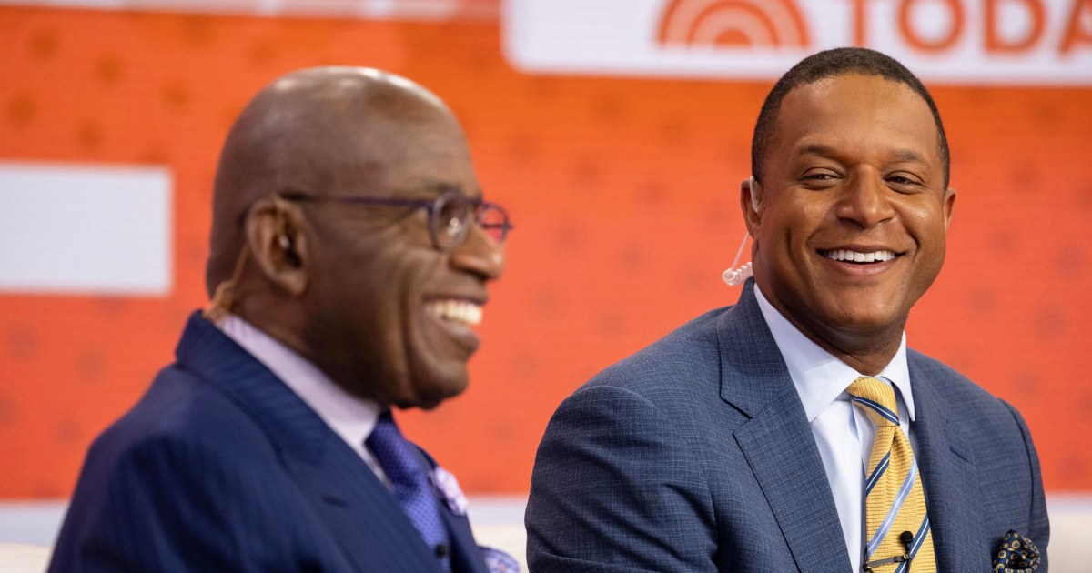 Craig Melvin cuenta cómo trabajar con Al Roker es un taller diario de paternidad