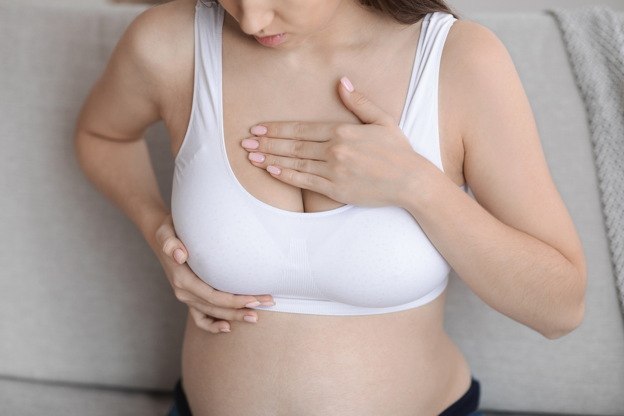 Dolor de pechos durante el embarazo: Qué significa