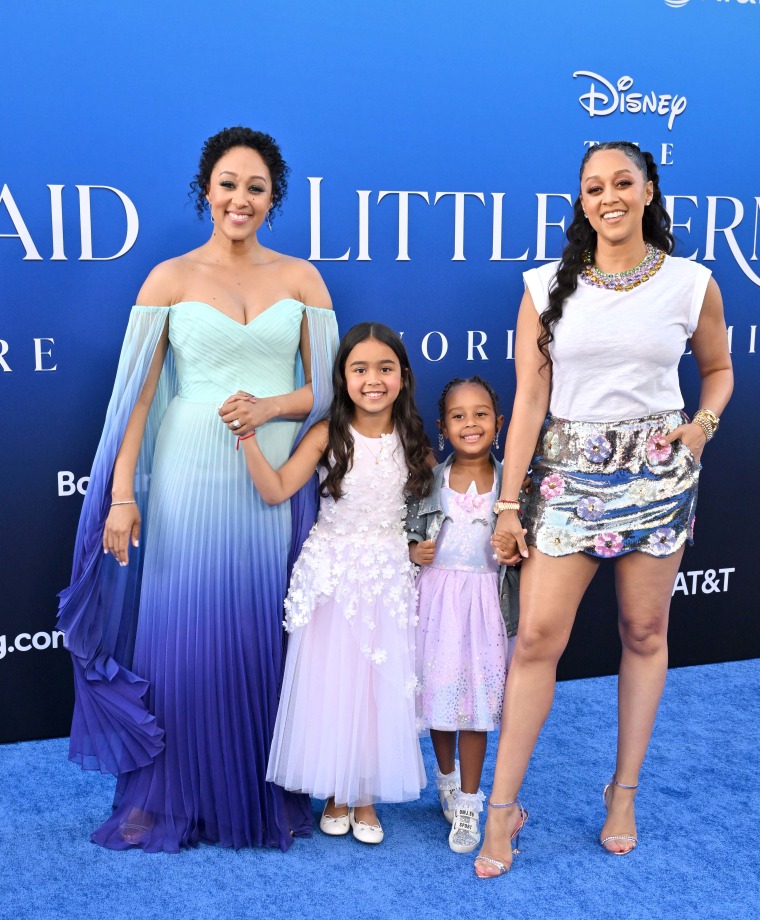 Tia Mowry pregunta a sus hijos si pueden identificarla en 'Hermana, hermana'