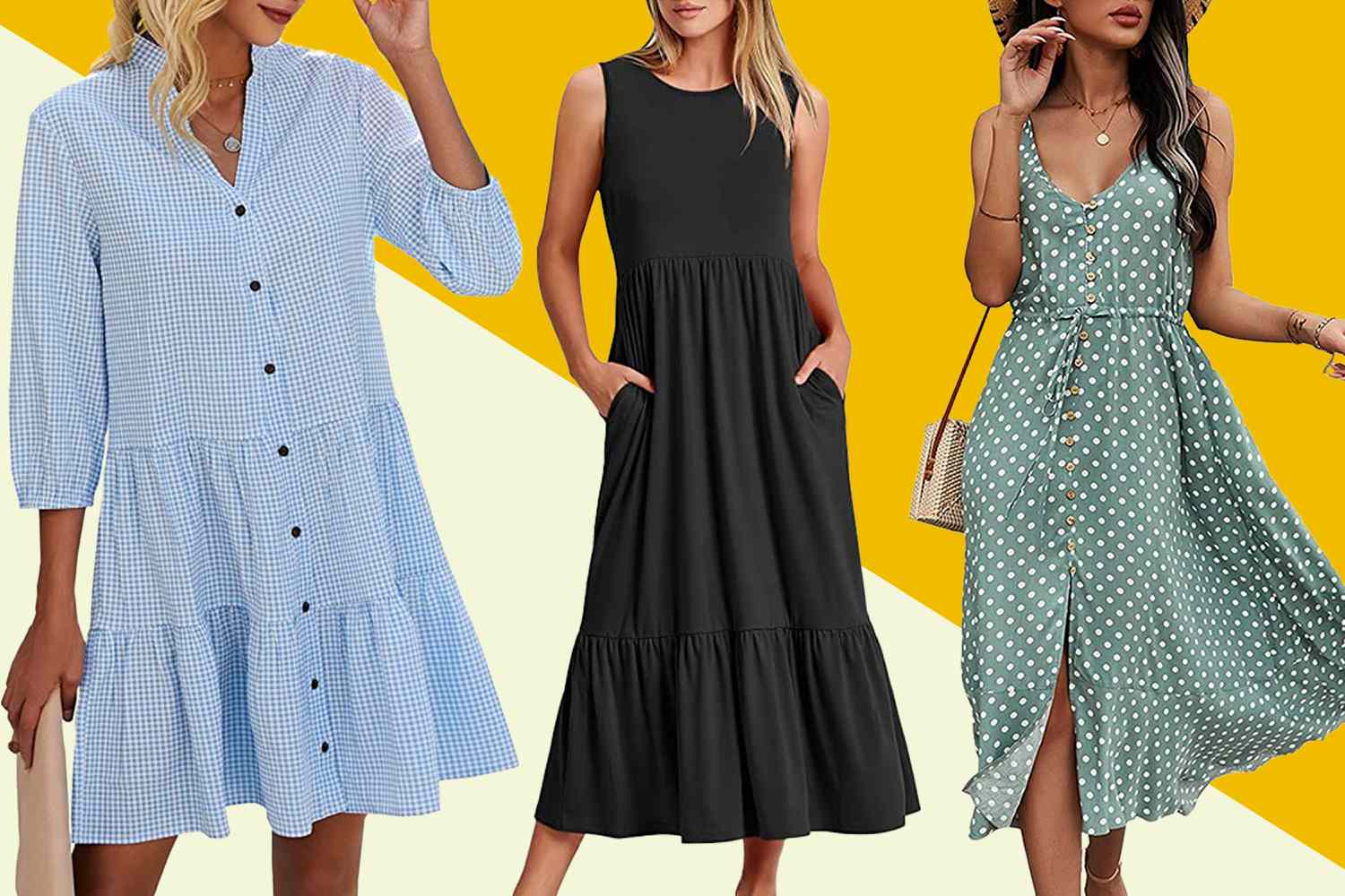 10 vestidos de verano de un solo uso en rebajas anticipadas del Prime Day: todos por menos de 40 €.