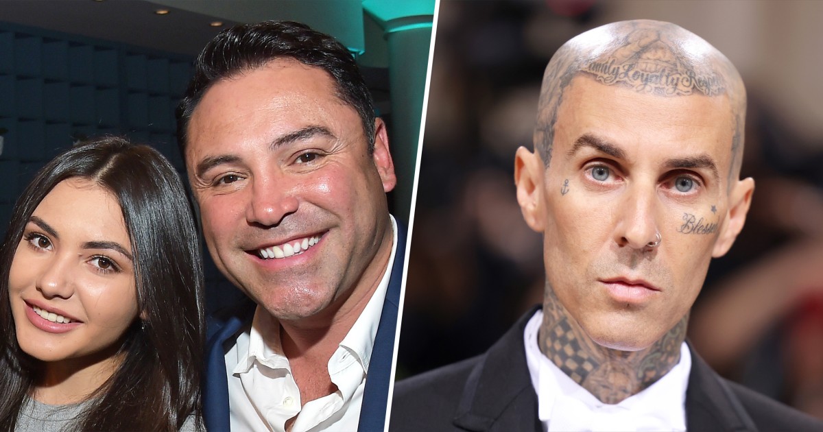 Oscar De La Hoya se abre sobre Travis Barker criar a su hija: No me sentía 'digno