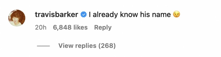 Travis Barker deja descarado comentario sobre el nombre de su 1er hijo con Kourtney Kardashian