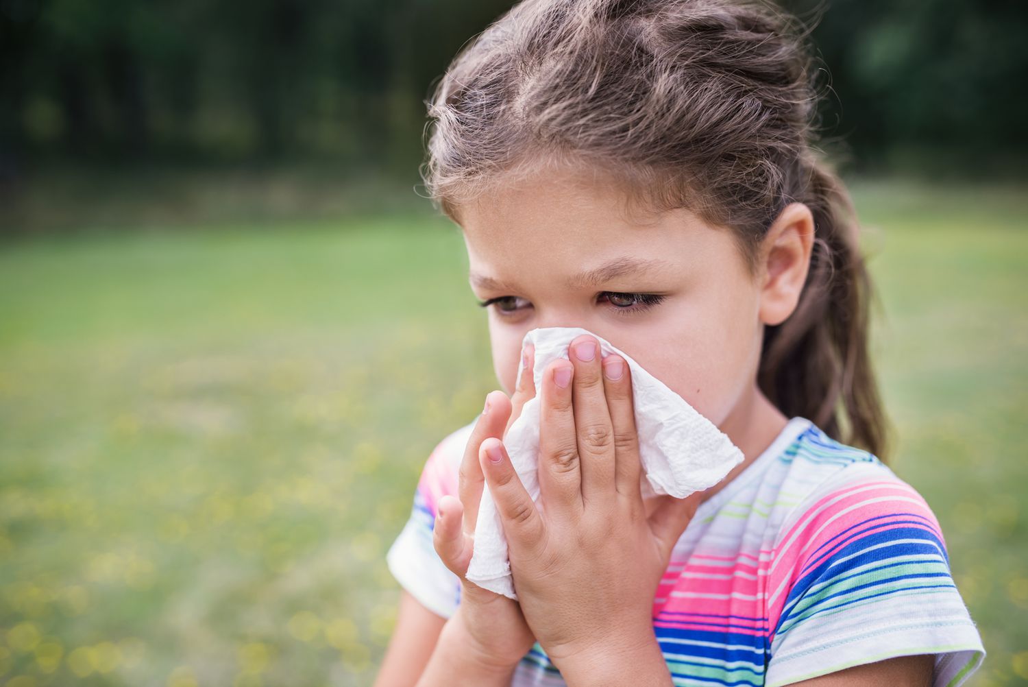 Alergias vs COVID-19: Un comprobador de síntomas para niños